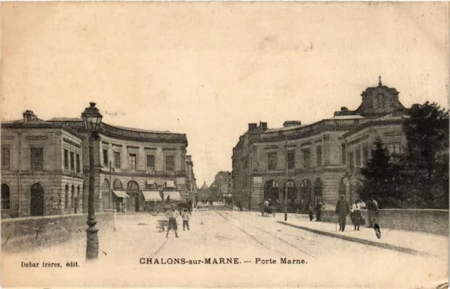 CPA CHALONS-sur-MARNE - Porte Marne (742295)