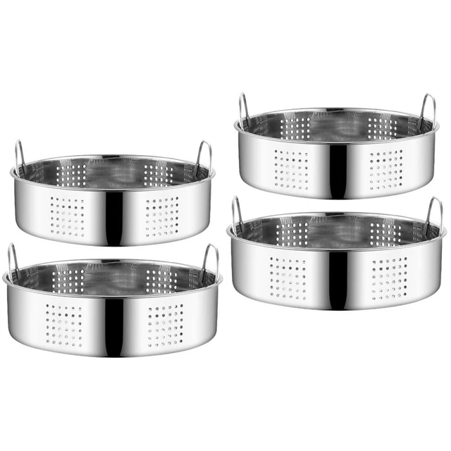 Cocina a vapor de acero inoxidable de acero inoxidable soporte de cocción estufa cesta de tamiz