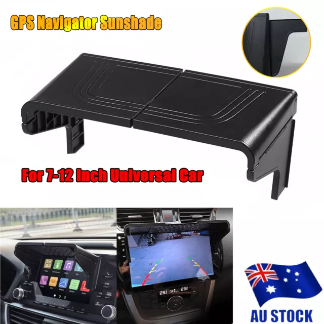 New Adjustable Car GPS Navigation Stereo Radio Cover Hood Sun Visor Sunshade AU