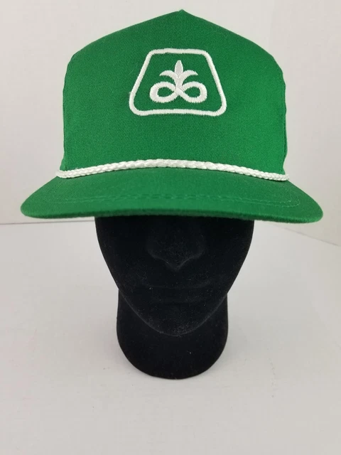 Vintage Pioneer Seed Feed Snap-back Trucker Hat Cap K-products USA Farm NOS