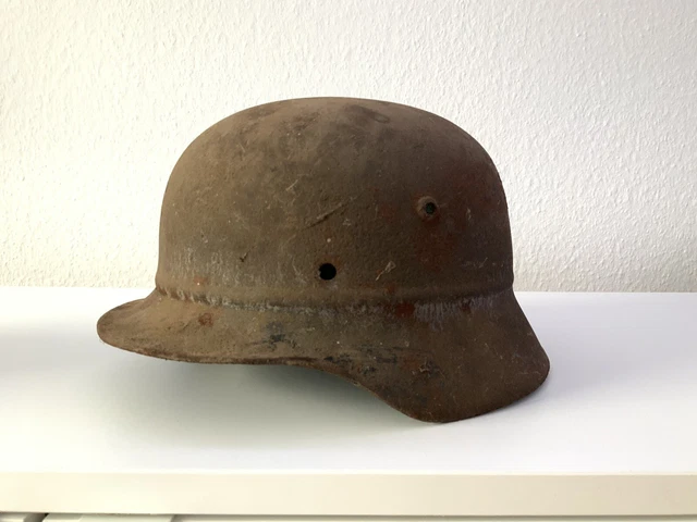 Stahlhelm,  Wehrmacht, Original, Weltkriegshelm, Helm, Bodenfund, Glocke M35