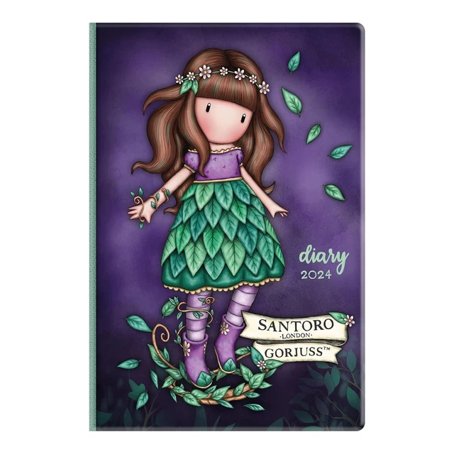 Santoro Gorjuss,To The Ends Of The Earth A7 Diary 2024 Week View Earth Star Sign