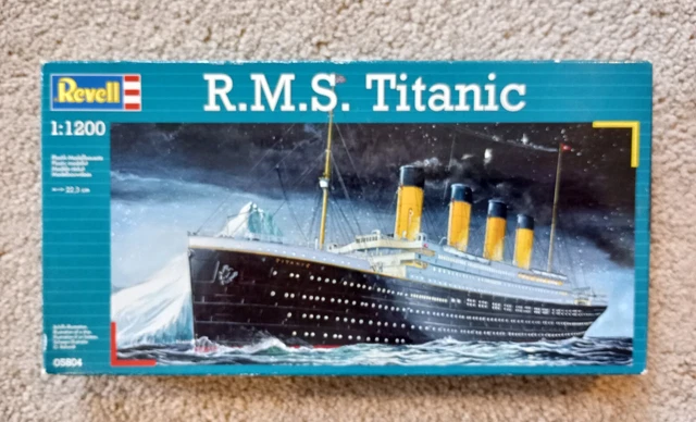 REVELL RMS TITANIC 1/1200 scale model kit £4.88 - PicClick UK