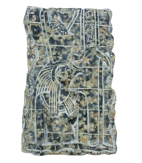 Rara estela antigua egipcia antigua de Horus a.C.