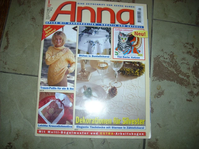 Burda Anna Spass an Handarbeiten 1 Januar 2000