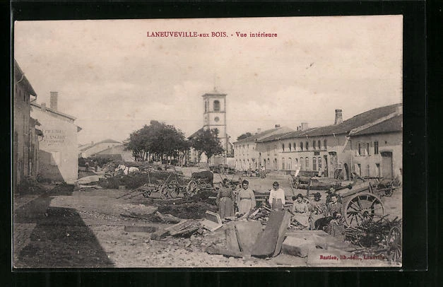 CPA Laneuveville-aux-Bois, Vue intérieure