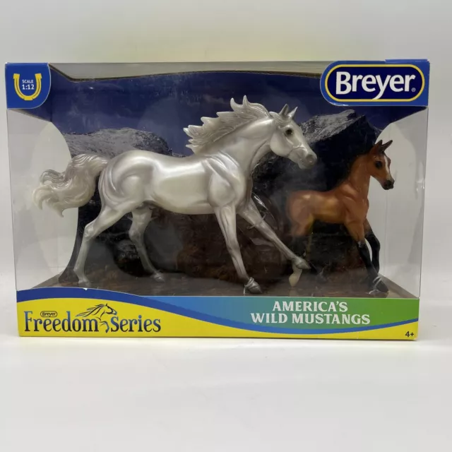 Breyer Freedom Series America's Wild Mustangs 1:12 Toy Horses