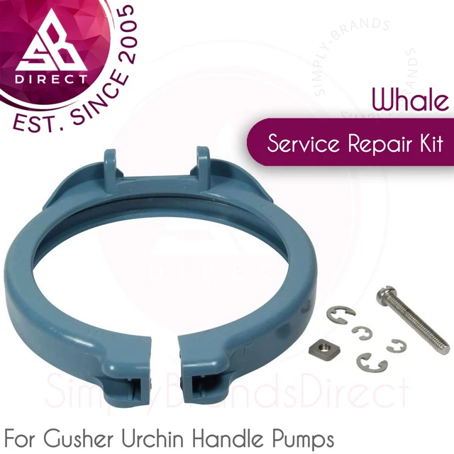 Whale AS9062 Attache Bague Service Réparation Kit │ Pour Geyser Oursin Poignée