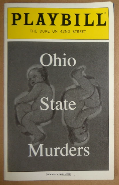 Ohio Stato Murders - Playbill - Ottobre 2007 - Vol. 123 - N.10