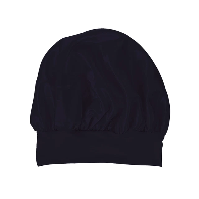Women Night Sleep Hair Cap Satin Adjustable Curly Hair Styling Hat (Black) FS2#