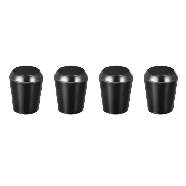 M6x20mm Female Threaded Hand Knobs Tapered Insert Handles for Mechanical, 4Pcs