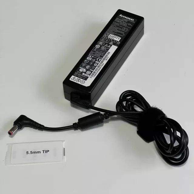 Genuine used Lenovo 20V 3.25A 65W AA26600L Power Adapter Laptop Charger #08