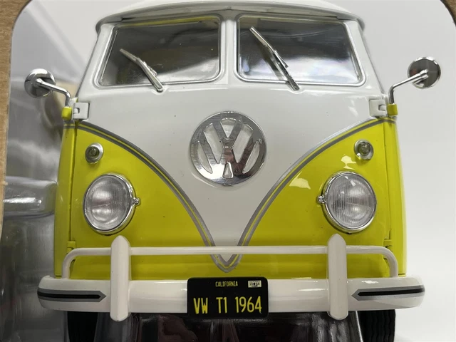 Volkswagen T1 Pick-Up 1950 Jaune & Blanc 1:18 Echelle Solido 1806706 3