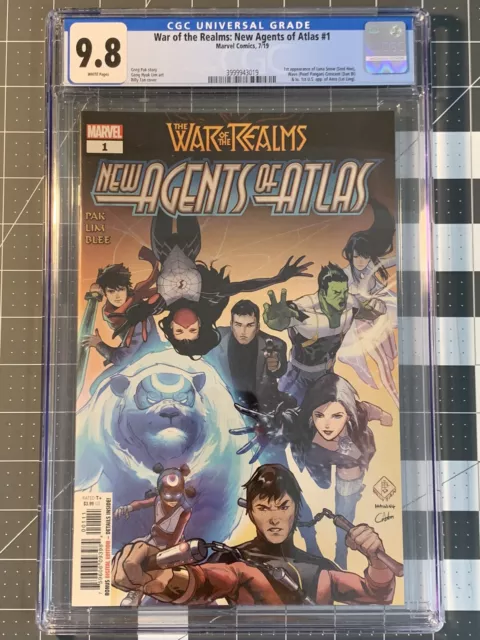 War of the Realms: New Agents of Atlas #1 CGC 9.8 Lots of 1st Appearances