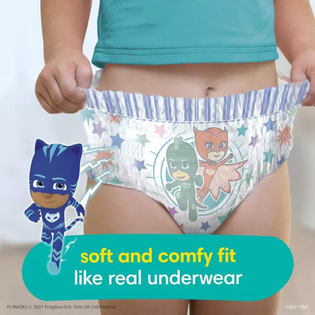 Easy Ups Boys & Girls Training Pants pampers 4T-5T 104 Count 3