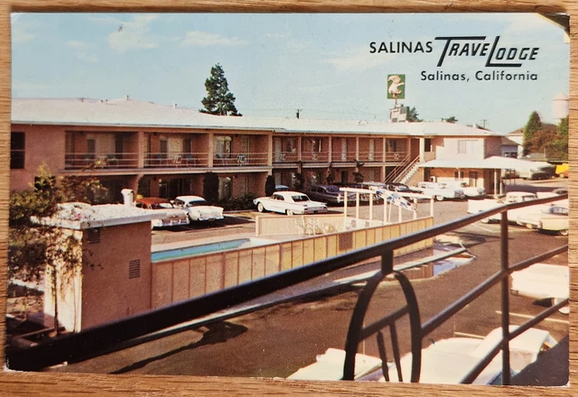 Salinas Travel Lodge Motel California CA Postcard PC 1960s Unused
