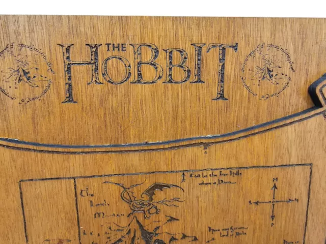 The Hobbit Map Wall Plaque, Lord of the Rings, Middle Earth - Christmas Gift 2
