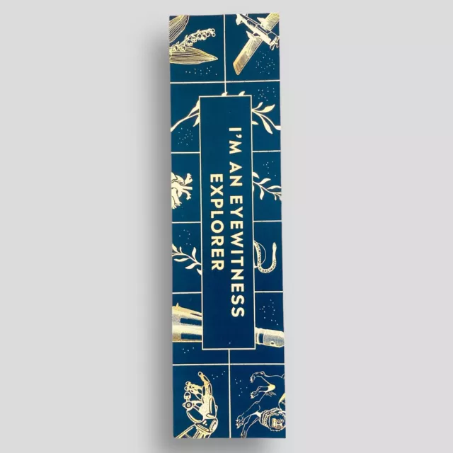 I’m An Eyewitness Explorer Encyclopedia Collectible PROMOTIONAL BOOKMARK