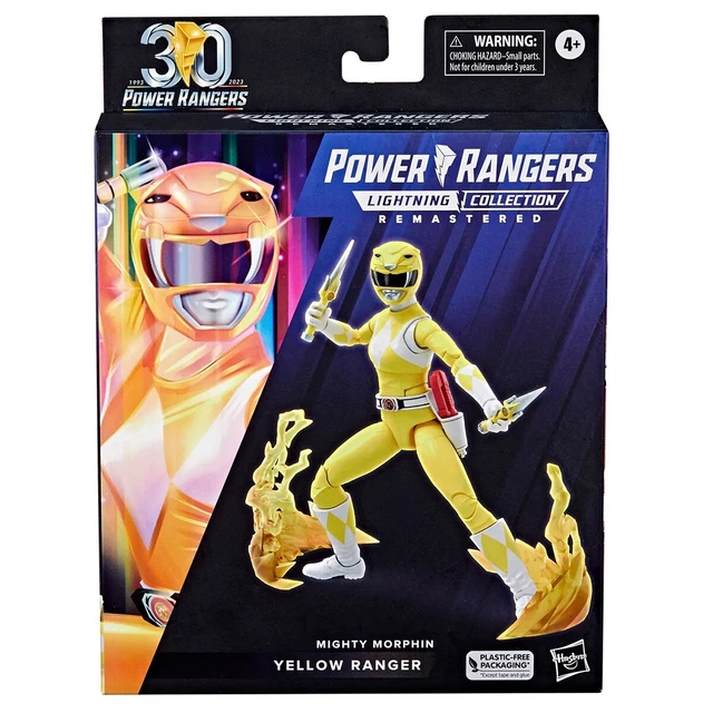 MIGHTY MORPHIN POWER Rangers Lightning Collection Remastered Yellow ...