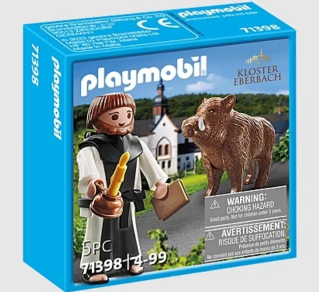 YRTS Playmobil 71398 - Monje Eberbach ¡Nuevo en Caja!
