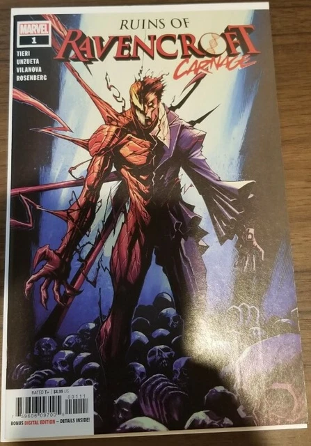 Ruins Of Ravencroft 1 Marvel 2020 1st Cortland Kasady Carnage Venom Movie