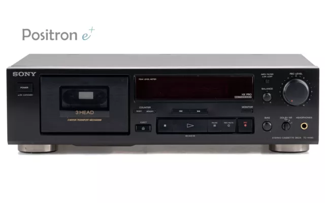 Sony TC-K490 3 Cabeza pletina de casete Tape Tapa/Servicio 1 Año de Garantía [2]