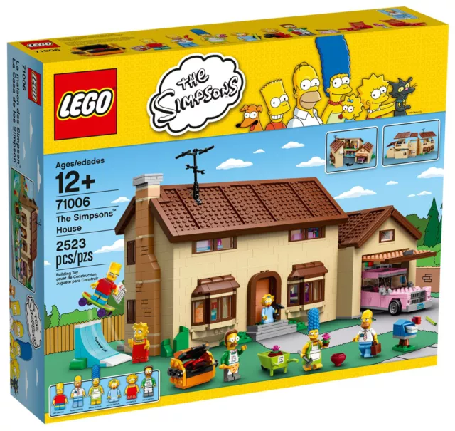 LEGO The Simpsons 71006  La maison des Simpson 2014 Neuf Scellé Emballage Neuf