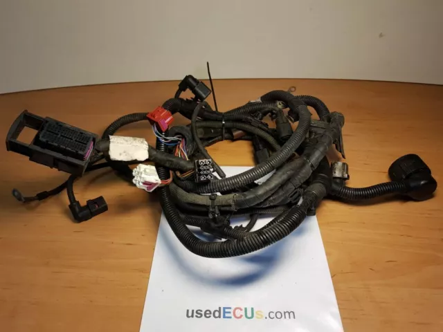 VW Touareg 2003-06 2.5 TDI Diesel Engine Wiring Loom, Cable, Kabelbaum