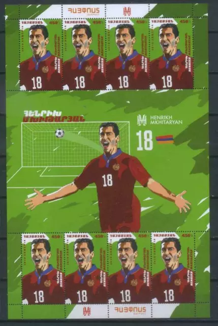 Armenia 2019 Sport, Soccer, Football, Henrikh Mkhitaryan MNH**