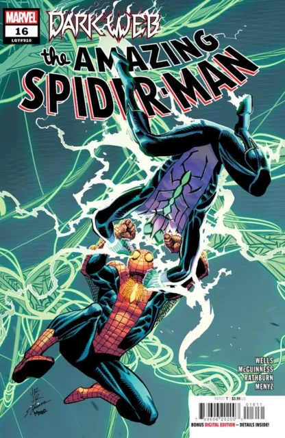 🕷 Amazing Spider-Man #16 Nm John Romita Jr Chasm Venom Dark Web Green Goblin