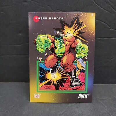 Hulk 1992 Impel Marvel Universe Series 3 #13 Trading Card