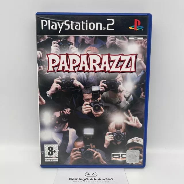 Paparazzi PS2 Italiano Completo PAL 505games Sony PlayStation 2 OTTIME CONDIZION