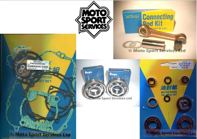 Kit De Reconstruction Moteur Complet Pour KTM 85 SX (2004-2012) - Vilebrequin, Piston, Joints