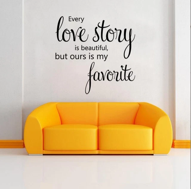 Stickers muraux | Autocollants muraux Peel And Stick  | IOVE  STORY  - L506