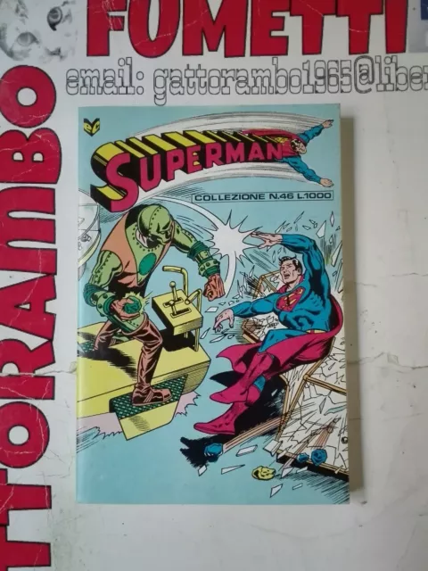 Superman Collezione N.46 contiene 4 volumi - Ed.cenisio Ottimo