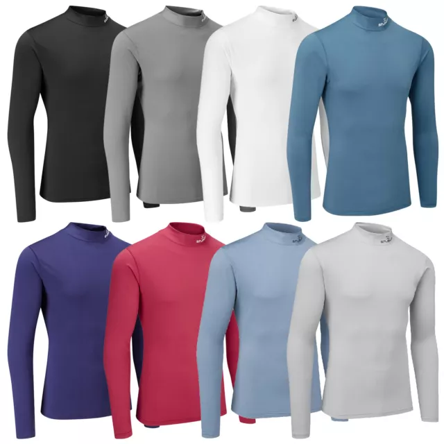 2024 Stuburt Mens Urban Base Layer Long Sleeve Top Winter Golf Warm Thermal