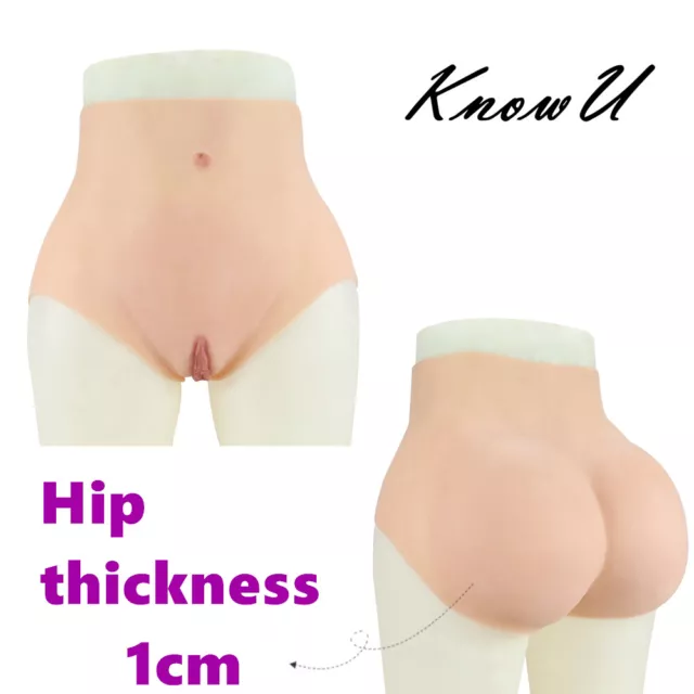 KnowU Gesäß Dreieck Silikon Hose Hip Lift Vagina Hose Panty Transgender