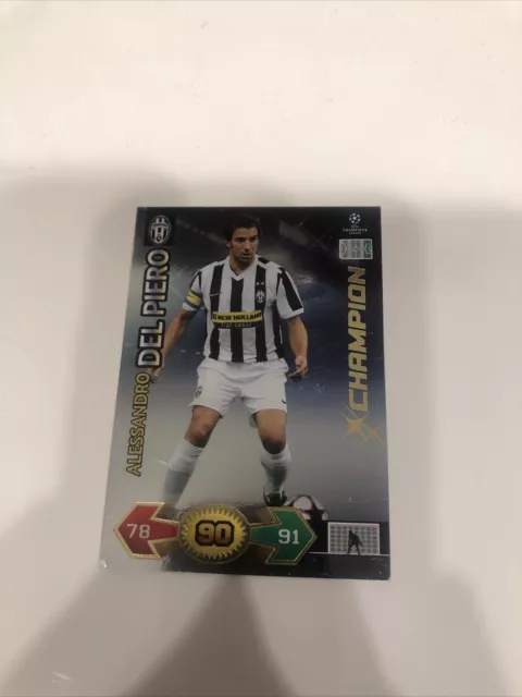 Del Piero Championsleague Champion sammelkarte