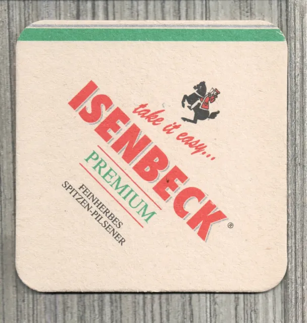 Isenbeck Brewery Beer Coaster-Germany-2358