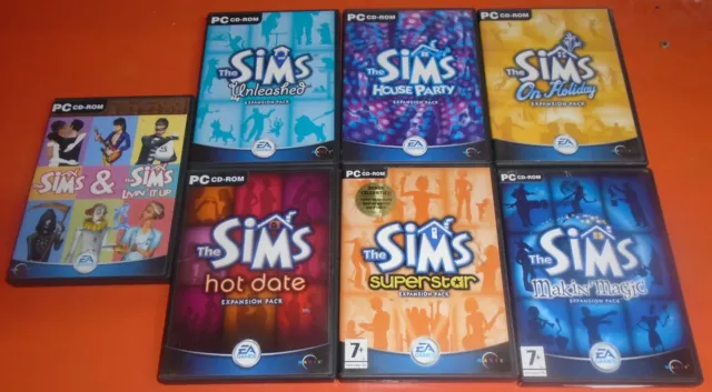 The Sims 4 All Expansion Packs Bundle Origin Global PC MAC New PAL Free UK  P&P