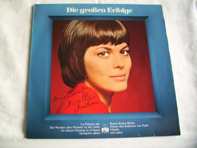 3 LP- Paket deutsche Schlager - Mireile Mathieu - Milva - Daliah Lavi