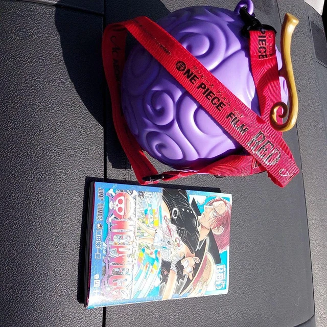 ONE PIECE FILM RED Gum Gum Fruit Popcorn Bucket Figure With Extra Comic