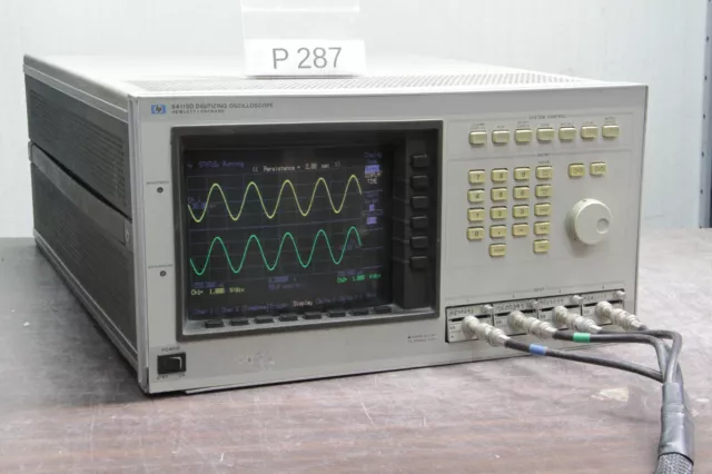 KEYSIGHT AGILENT HP 54110D DIGITIZING COLOR OSCILLOSCOPE 2x1GHz # P287