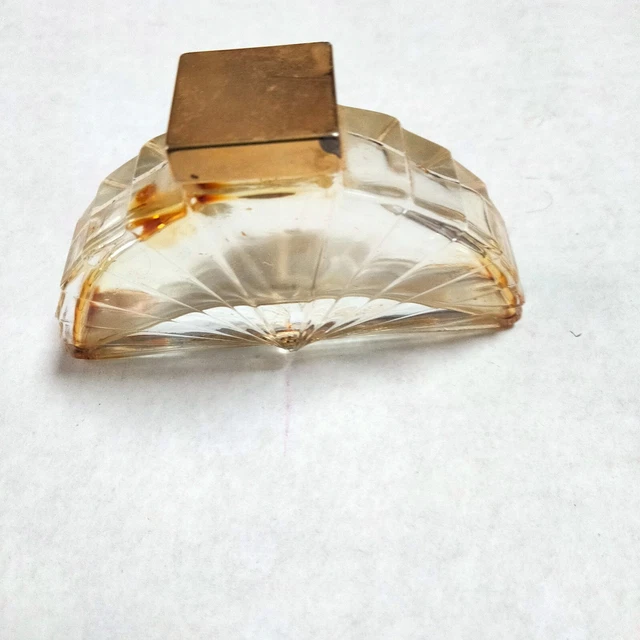 Flacon Ancien De Parfum Fabergé "Fleur Du Monde" - Vintage, Vide, Dans Sa Boîte D'origine