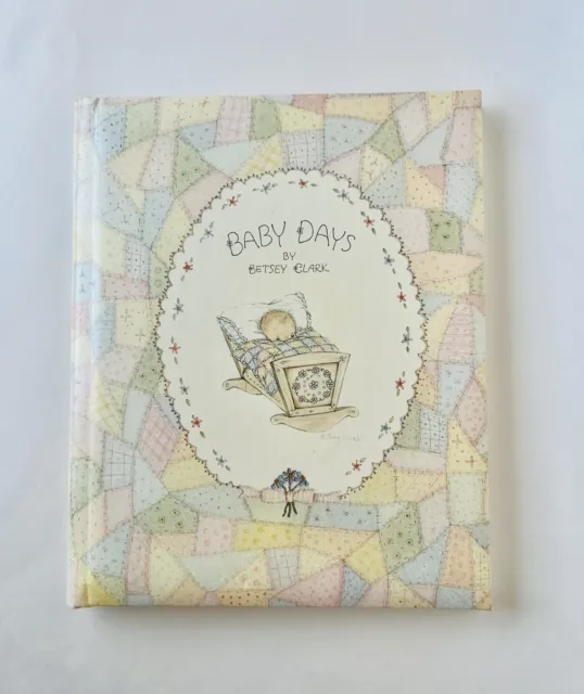 1975 Vintage Hallmark “Baby Days”BETSEY CLARK Memory Album Record Book/Journal