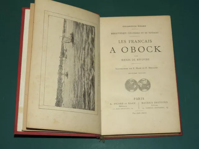 Les Français à Obock Denis de RIVOYRE Ill. MASSÉ et HERCOUËT 2e ed.