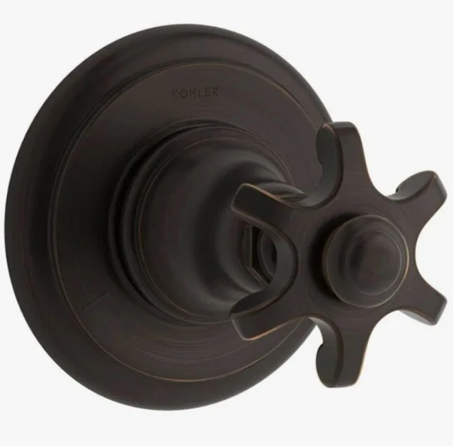 NEW! KOHLER #T72770-3M-2BZ Artifacts Transfer Valve Trim Prong Oil Rubbed Bronze