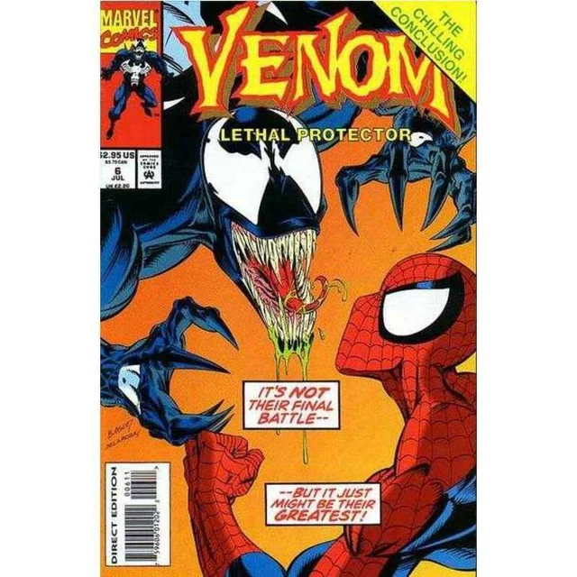 Venom: Lethal Protector (1993 series) #6 in NM minus cond. Marvel comics [m|