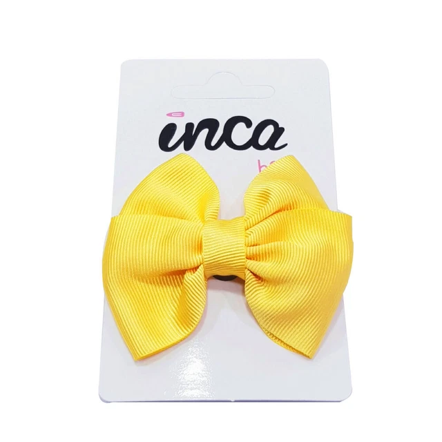 Accessori capelli fiocco Inca giallo