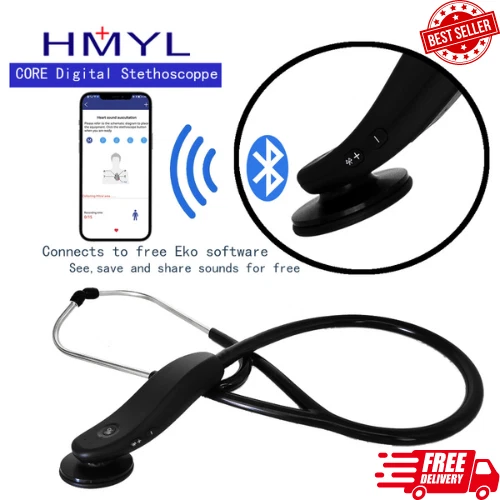 Electronic Medical Bluetooth Digital Stethoscope Wireless Intelligent+fast Ship